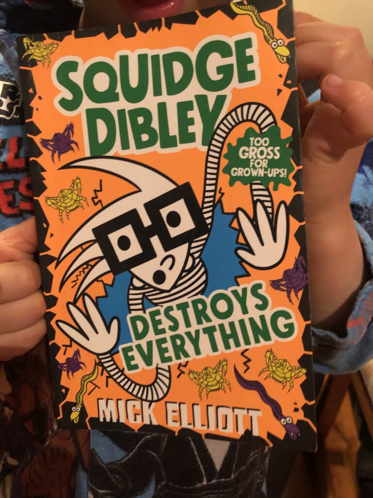 Squidge Dibley Destroys everything by Mick Elliott