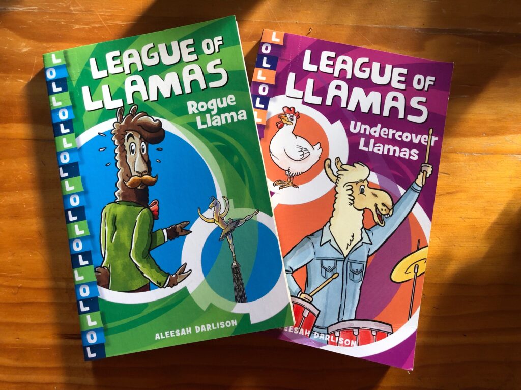 League of Llamas: Undercover Llama & Rogue Llama by Aleesah Darlison