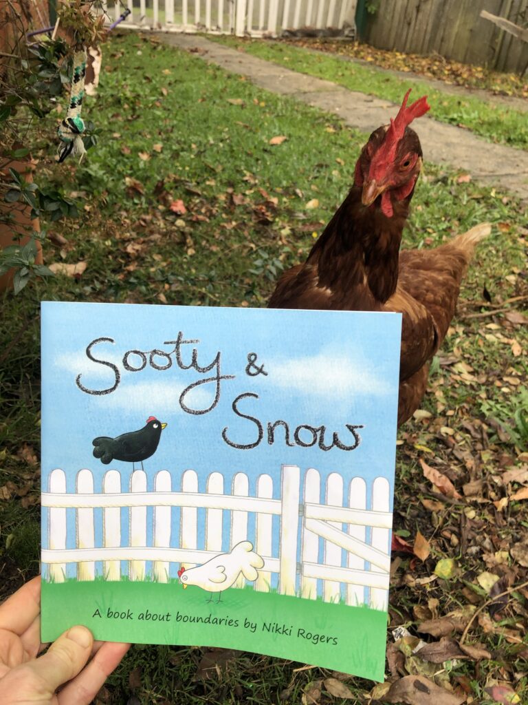 Sooty and Snow. A book about boundaries by Nikki Rogers