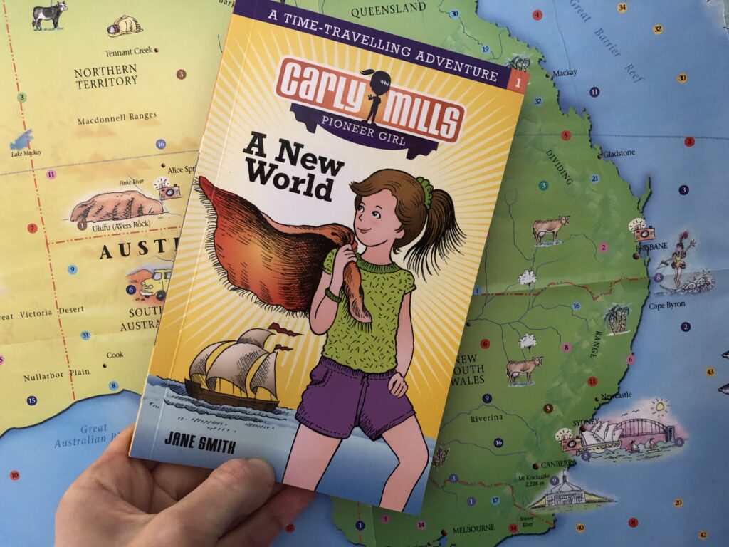 Carly Mills. Pioneer Girl: A new world. by Jane Smith