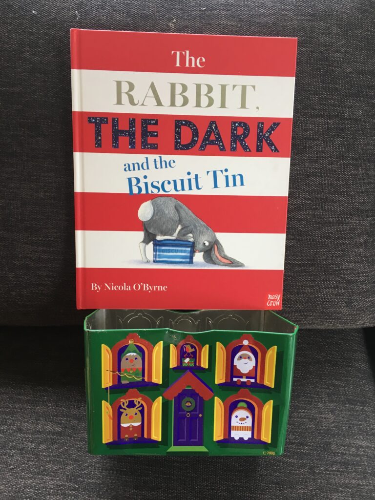 The rabbit, the dark and the Biscuit Tin by Nicola O’Byrne