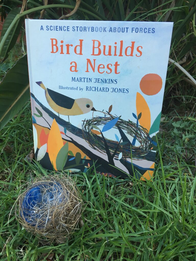 A science storybook about forces: Bird builds a nest by Martin Jenkins and Illustrated by Richard Jones