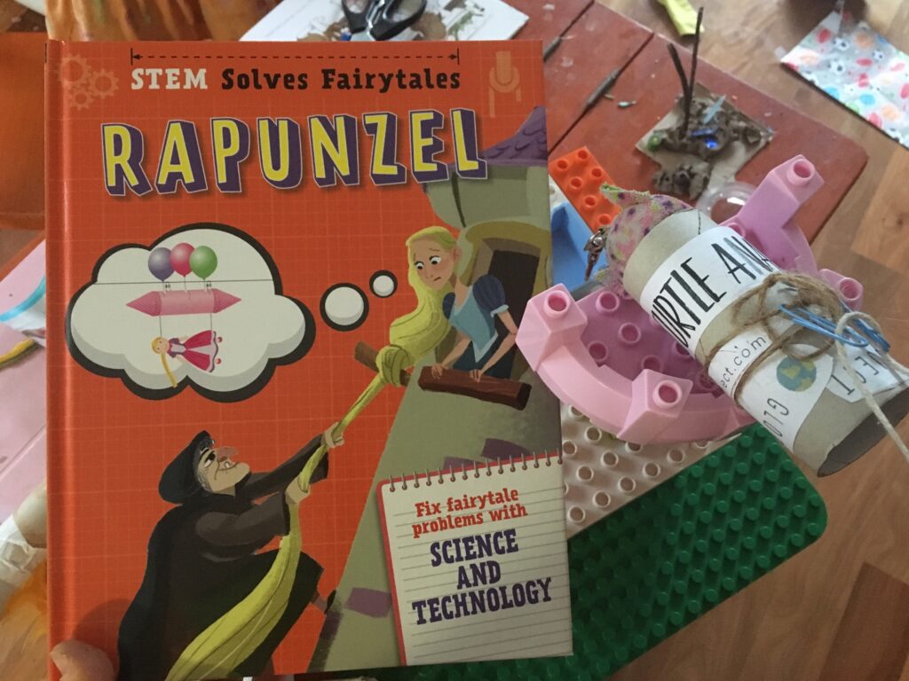 STEM solves Fairy tales: Rapunzel by Jasmine Brooke.