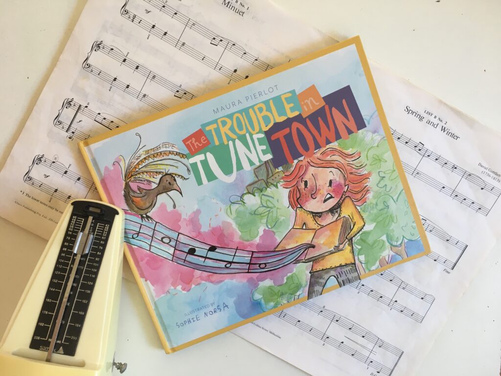 The trouble in tune town by Maura Pierlot