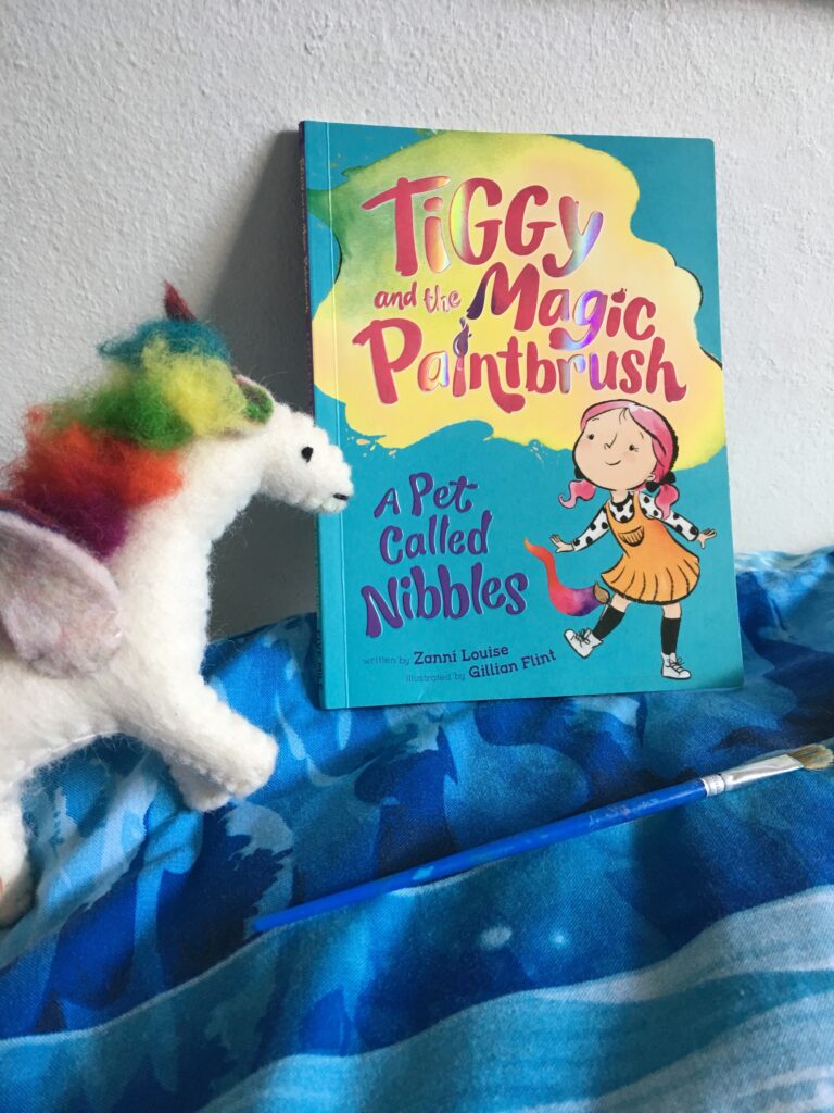 Tiggy and the magic paintbrush: A pet called nibbles by Zanni Louise.