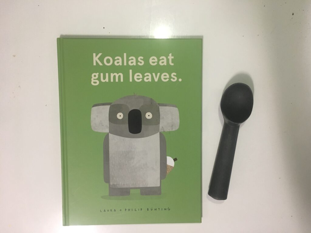 Koalas eat gum leaves by Laura and Phil Bunting