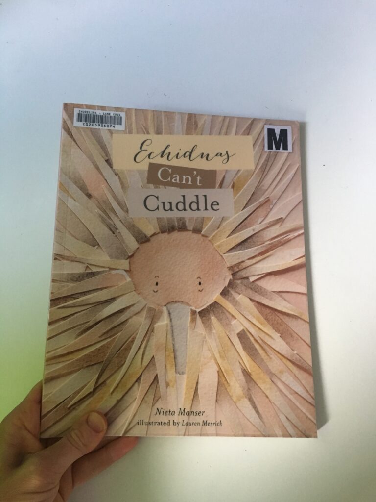 Echidnas can’t cuddle