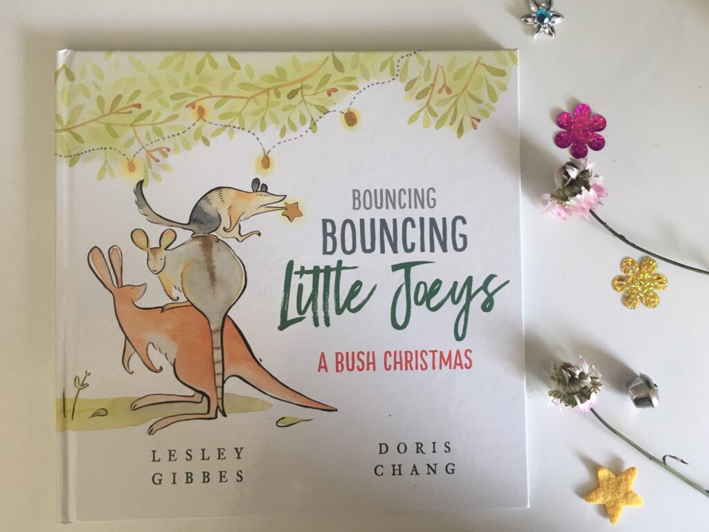 Bouncing Bouncing Little Joeys: A bush Christmas by Lesley Gibbes