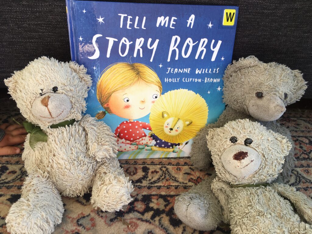 Tell me a story Rory by Jeanne Willis and Holly Clifton Brown