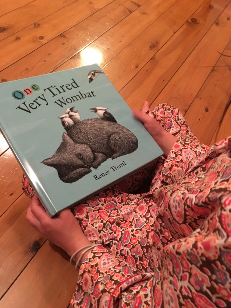 One very tired Wombat by Renee Treml