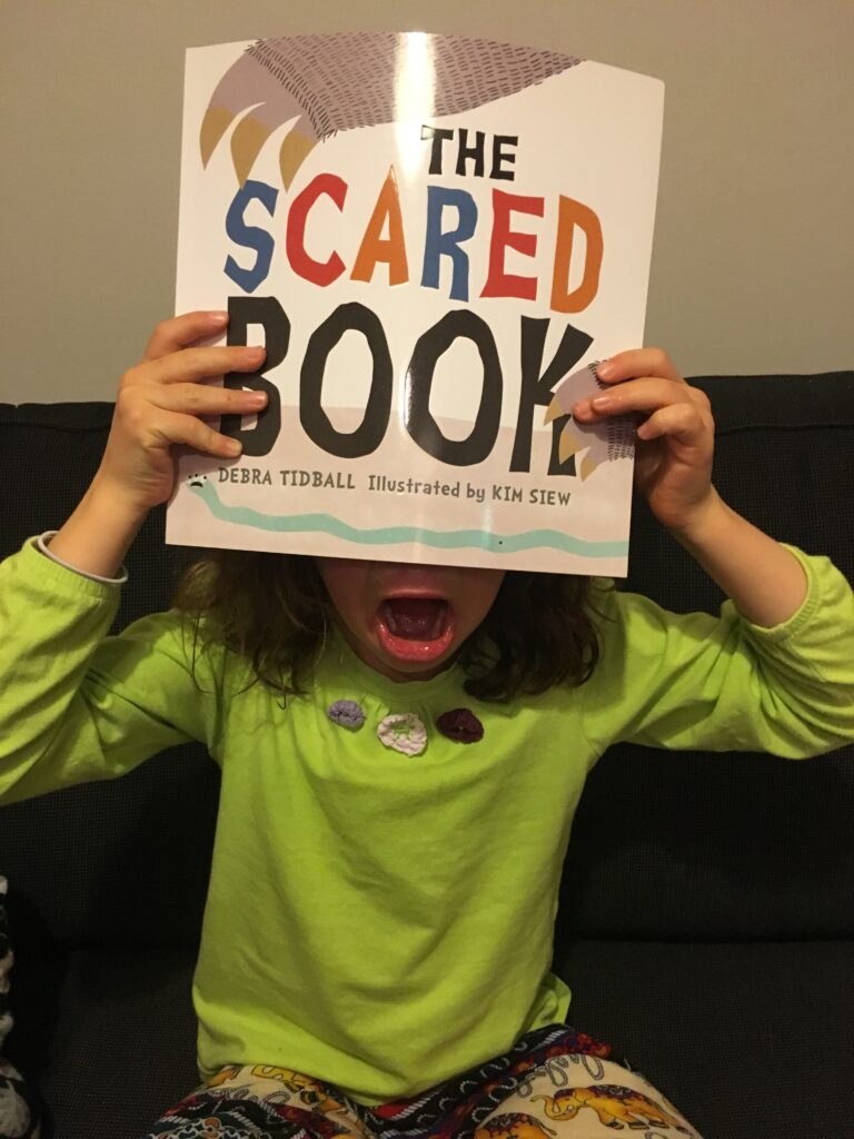 The scared book by Debra Tidball and Kim Siew