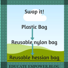 Swap it!Plastic BagReusable nylon bagreusable hessian bag