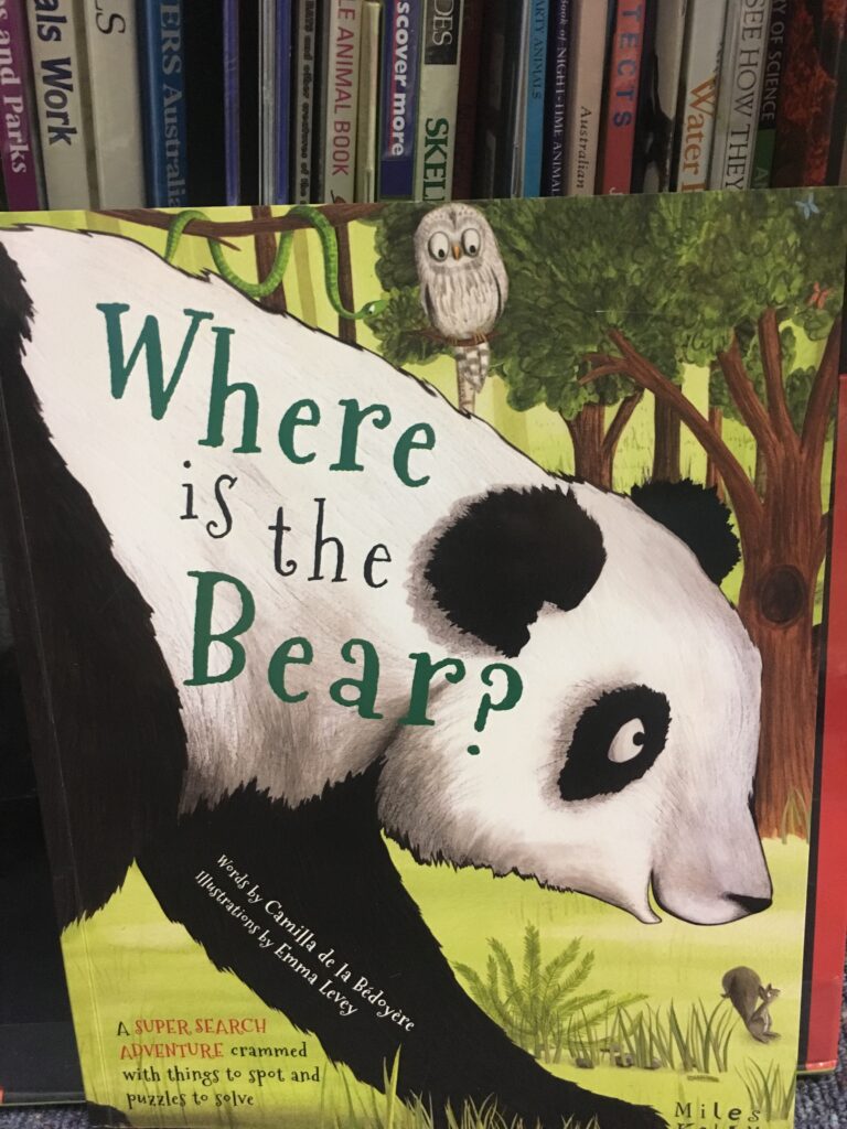 Where is Bear? by Camilla de la Bedoyere