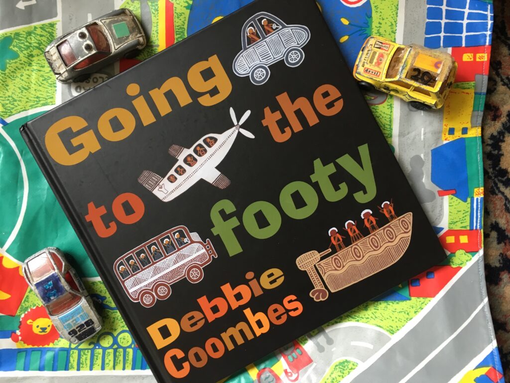 Going to the footy by Debbie Coombes